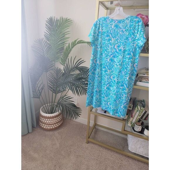 Lilly Pulitzer Etta V Neck Dress - Women's Size Large - Picture 6 of 10